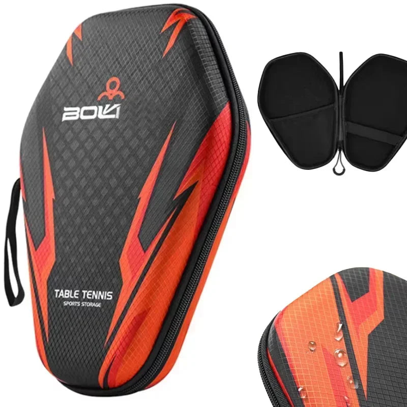 Raquettes de Tennis de Table 6 Étoiles – Set Professionnel 2 Pièces avec Revêtement Pimples-In et Housse