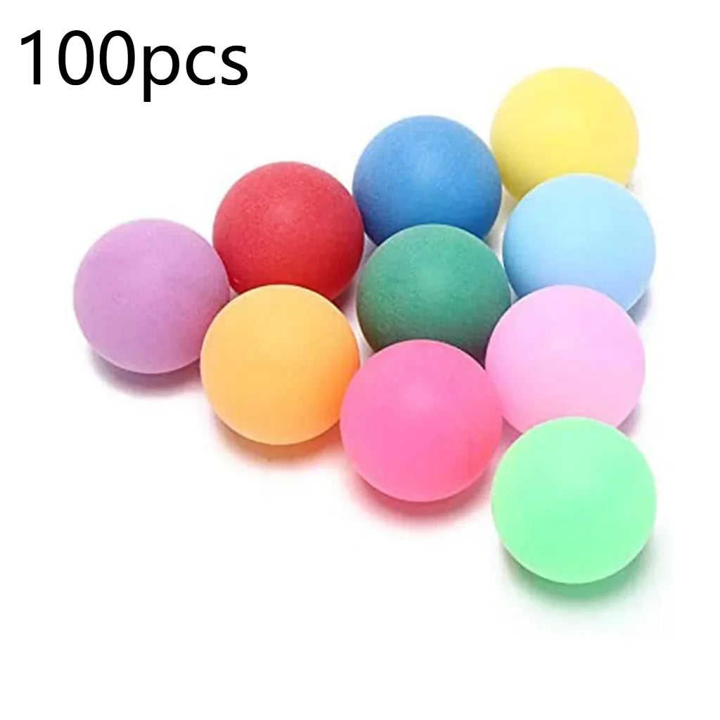 Balles de Ping-Pong 40 mm – 2,4 g, Couleurs Aléatoires, Idéales pour Jeux de Groupe et Activités de Plein Air